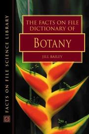 Cover of: The Facts on File Dictionary of Botany (Facts on File Science Dictionaries) by 
