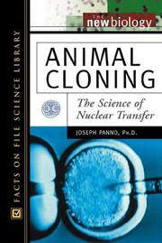 Cover of: Animal Cloning: The Science of Nuclear Transfer (New Biology)