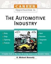 Cover of: Career Opportunities In The Automotive Industry (Career Opportunities)