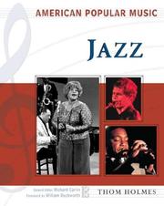 Cover of: Jazz by Thom Holmes
