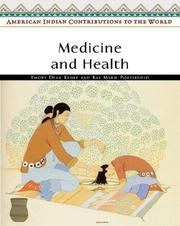 Cover of: Medicine and Health (American Indian Contributions to the World) by Emory Dean Keoke, Kay Marie Porterfield