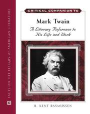 Cover of: Critical Companion to Mark Twain by R. Kent Rasmussen