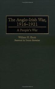 Cover of: The Anglo-Irish War, 1916-1921 by William H. Kautt