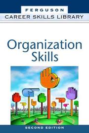 Cover of: Organization Skills (Career Skills Library)