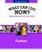 Cover of: What Can I Do Now?