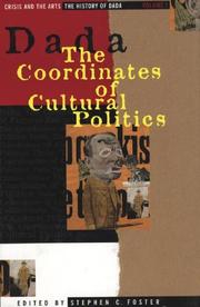 Cover of: Dada: The Coordinates of Cultural Politics (Crisis and the Arts)