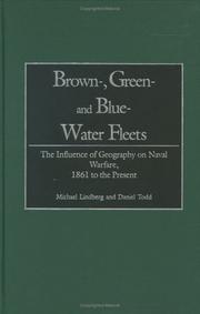 Cover of: Brown-, Green- and Blue-Water Fleets by Michael Lindberg, Daniel Todd