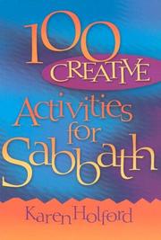 Cover of: 100 creative activities for Sabbath