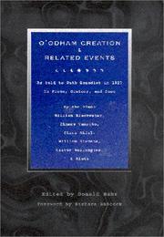 Cover of: O'odham creation & related events by as told to Ruth Benedict in 1927 in prose, oratory, and song by the Pimas William Blackwater ... [et al.] ; edited by Donald Bahr ; with a foreword by Barbara A. Babcock.