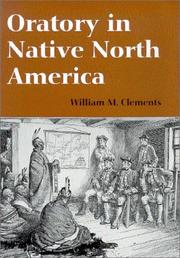 Cover of: Oratory in Native North America