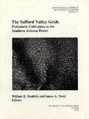 The Safford Valley grids by William Emery Doolittle, James A. Neely, Karen R. Adams