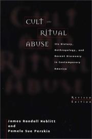 Cover of: Cult and Ritual Abuse by James Randall Noblitt, Pamela Sue Perskin