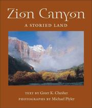 Cover of: Zion Canyon: A Storied Land (Desert Places)