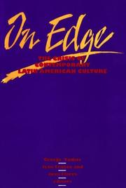 Cover of: On edge by Franco, Jean., George Yudice, Jean Franco, Juan Flores, Franco, Jean.