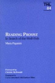 Cover of: Reading Proust: in search of the wolf-fish