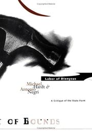 Cover of: Labor of Dionysus by Michael Hardt
