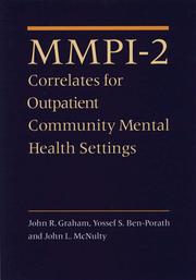 Cover of: MMPI-2 Correlates for Outpatient Community Mental Health Settings