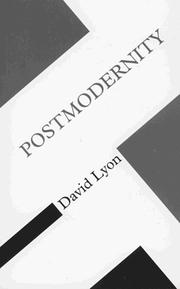 Cover of: Postmodernity by David Lyon
