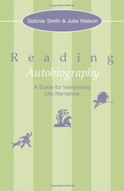 Cover of: Reading autobiography by Sidonie Smith