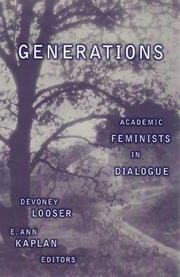 Generations by E. Ann Kaplan, Devoney Looser
