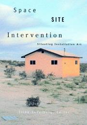 Cover of: Space, Site, Intervention by 
