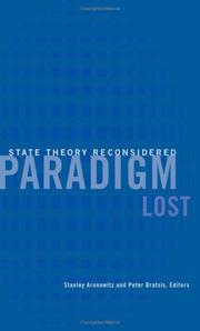 Cover of: Paradigm Lost: State Theory Reconsidered