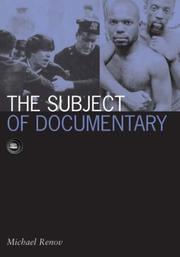 Cover of: The subject of documentary