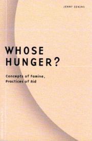 Cover of: Whose hunger? by Jenny Edkins