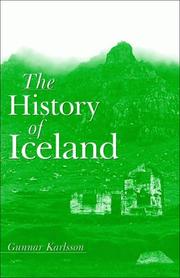 Cover of: The history of Iceland by Gunnar Karlsson.