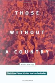 Cover of: Those Without a Country by Michael M. Topp