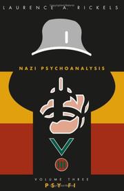 Cover of: Nazi Psychoanalysis, Volume III: Psy Fi