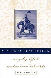 Cover of: States of exception: everyday life and postcolonial identity