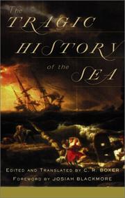 Cover of: The Tragic History of the Sea