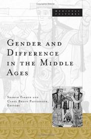 Cover of: Gender and Difference in the Middle Ages (Medieval Cultures, No. 32)