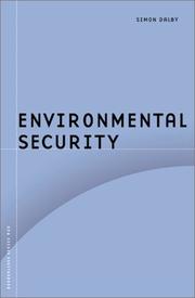 Environmental Security by Simon Dalby