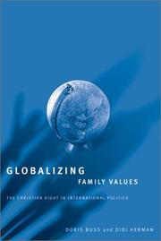 Cover of: Globalizing Family Values by Doris Buss, Didi Herman