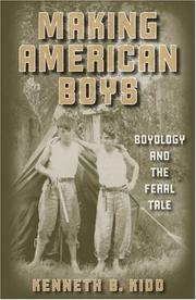 Cover of: Making American Boys by Kenneth B. Kidd