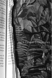 Cover of: Rain Forest Literatures: Amazonian Texts and Latin American Culture (Cultural Studies of the Americas, V. 16)