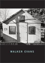 Cover of: Walker Evans: the collection of The Minneapolis Institute of Arts