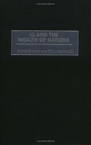 Cover of: IQ and the Wealth of Nations by Richard Lynn, Tatu Vanhanen