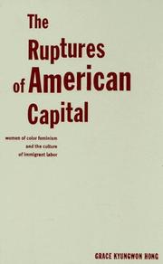 The Ruptures Of American Capital cover