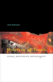 Politics of Touch by Erin Manning