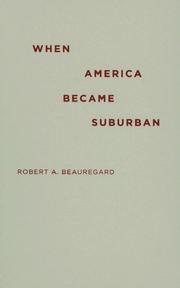 Cover of: When America Became Suburban