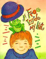 Cover of: A Frog inside my hat: a first book of poems