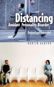 Cover of: Distancing by Martin Kantor