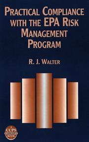 Cover of: Practical compliance with the EPA risk management program: a CCPS concept book
