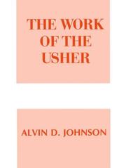 Cover of: Work of the Usher (Works (Judson))