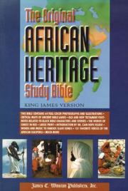 The Original African Heritage Study Bible by Cain Hope Felder