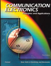 Cover of: Communication electronics: principles and applications