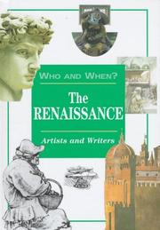 Cover of: The Renaissance: artists and writers